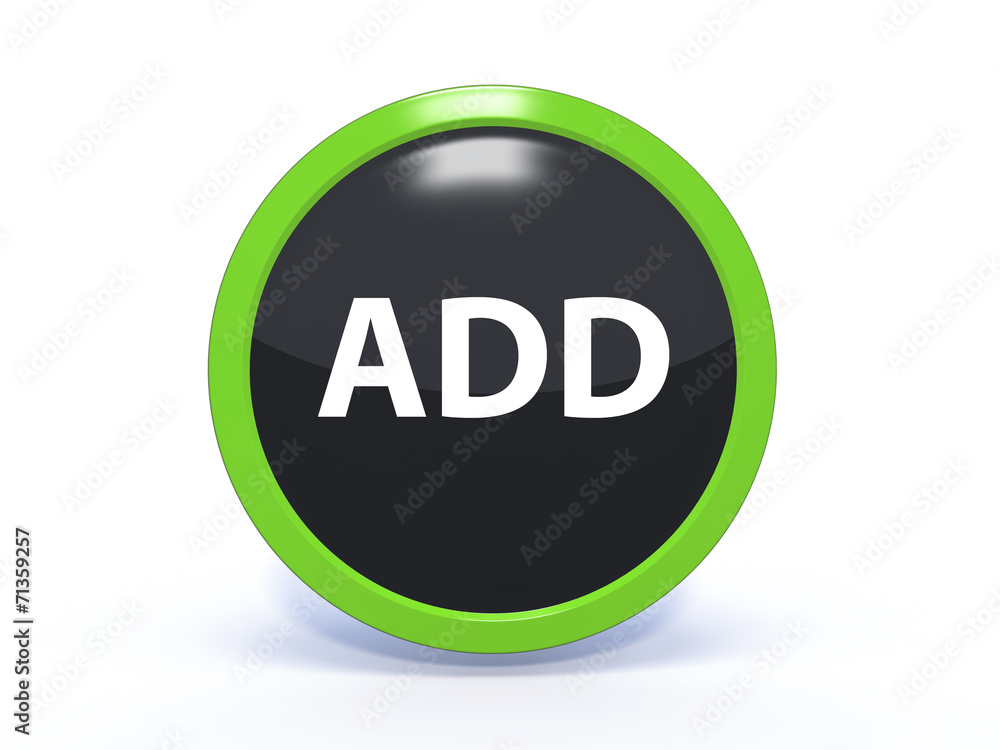 add circular icon on white background add circular icon on white background