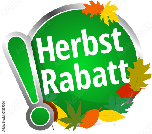 Herbst Rabatt!