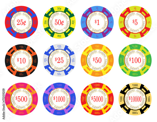 American Casino Chips