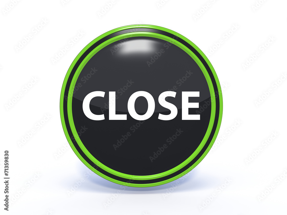 close circular icon on white background close circular icon on white background