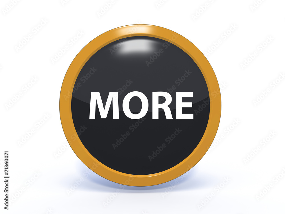 More circular icon on white background More circular icon on white background
