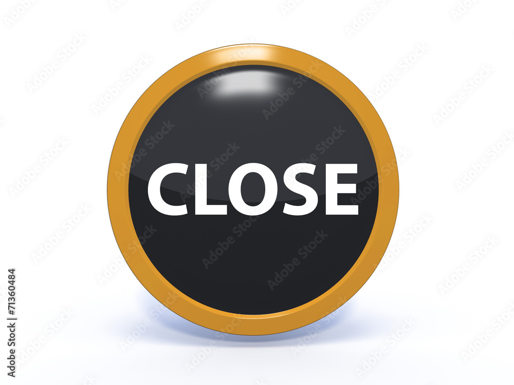 close circular icon on white background close circular icon on white background