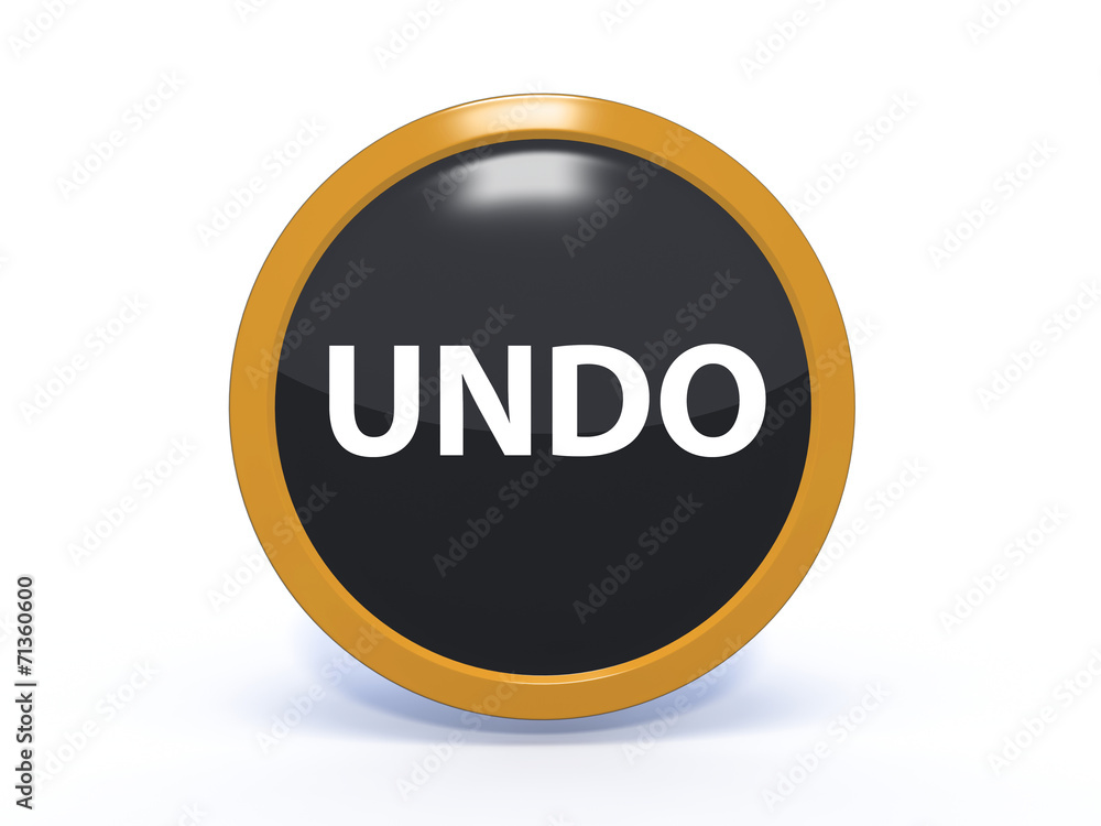 undo circular icon on white background undo circular icon on white background