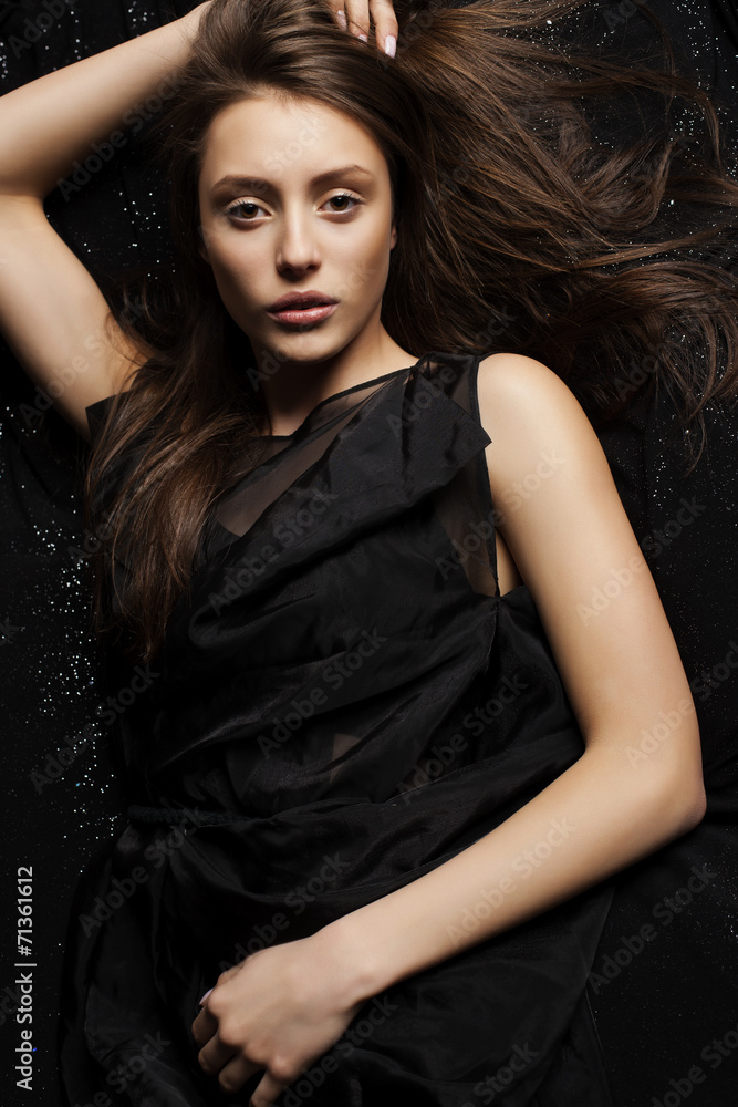 Naklejka premium Woman Beauty Portrait