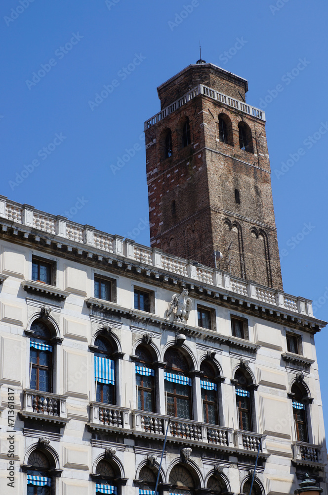 Palace and tower in Venice