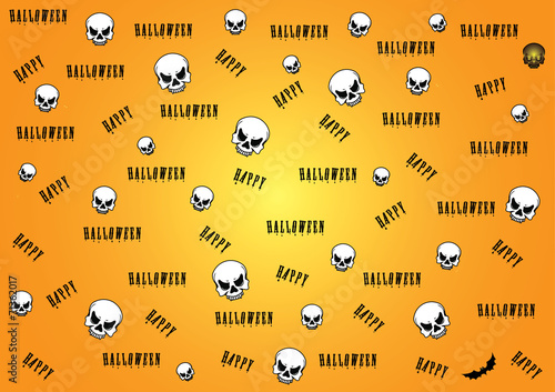 happy halloween. vector illustration