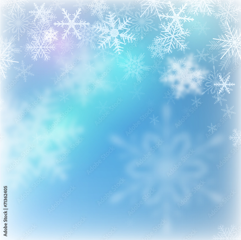 Christmas background with snowflakes Christmas background with snowflakes