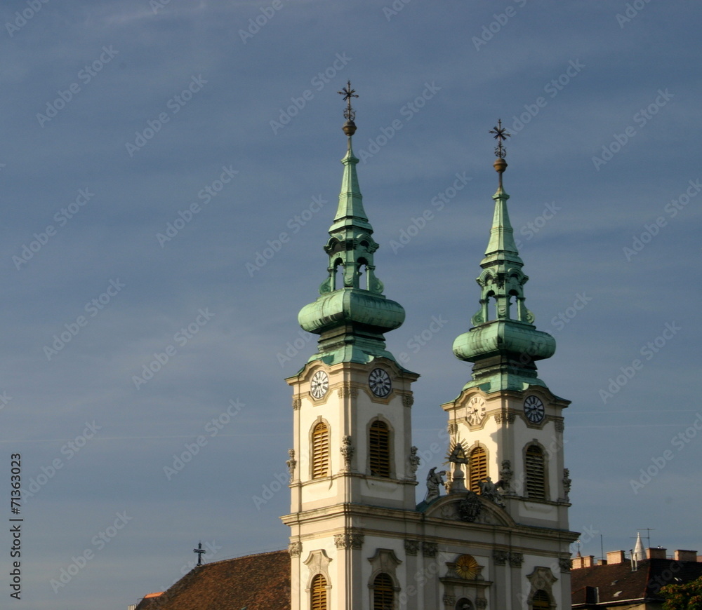 Wieże Kościóła św Anny, Budapeszt