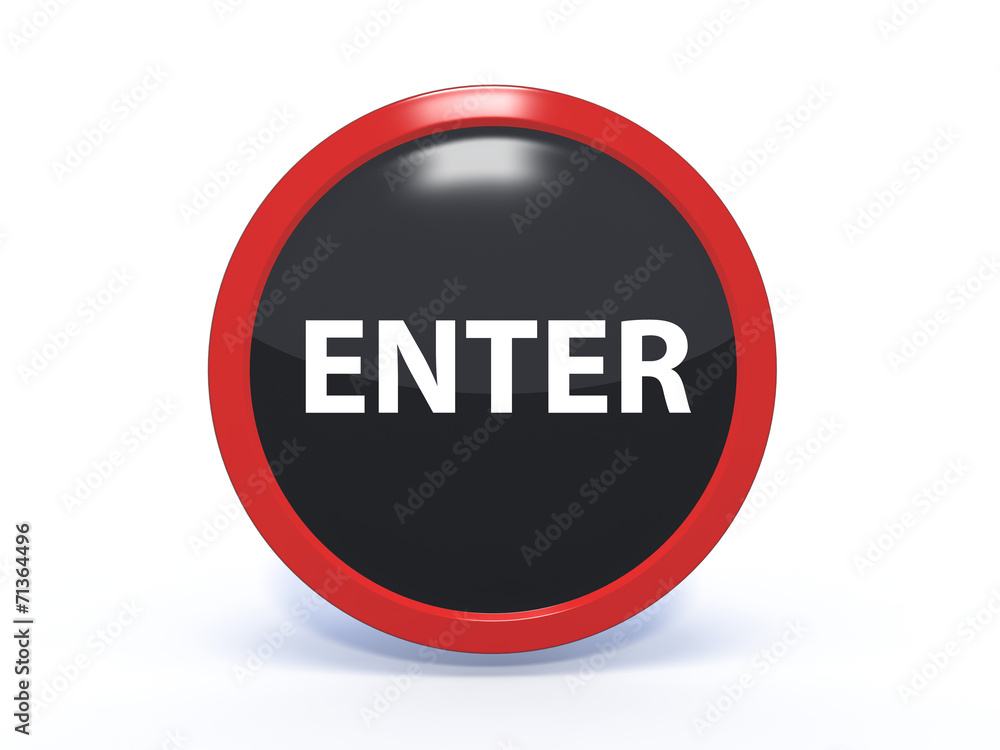 enter circular icon on white background enter circular icon on white background