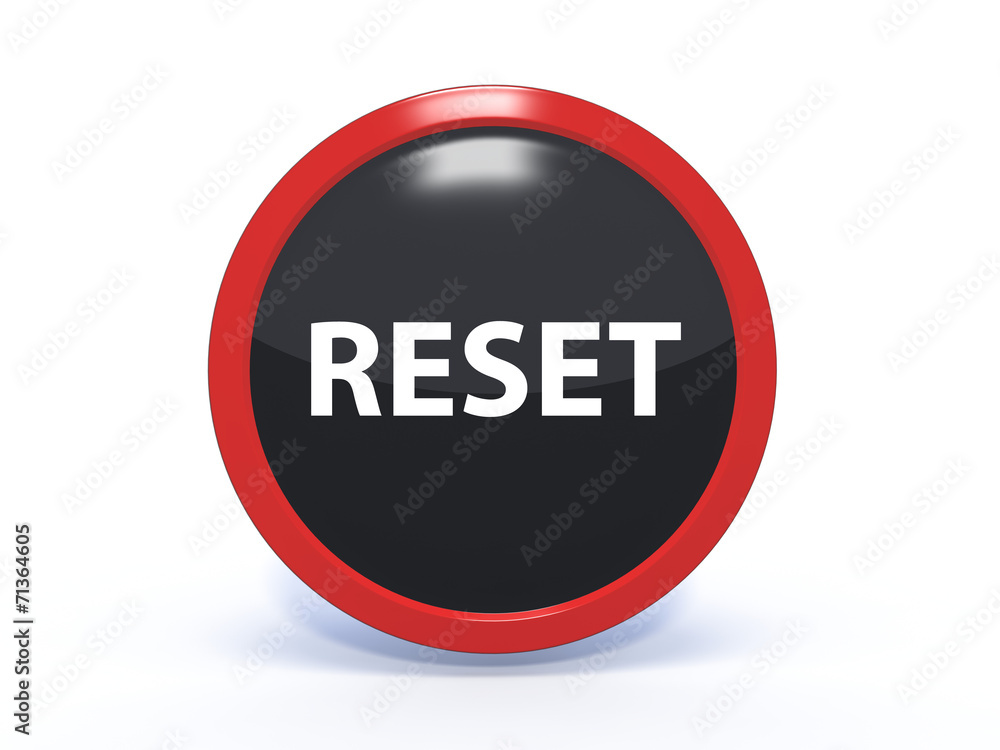 reset circular icon on white background reset circular icon on white background