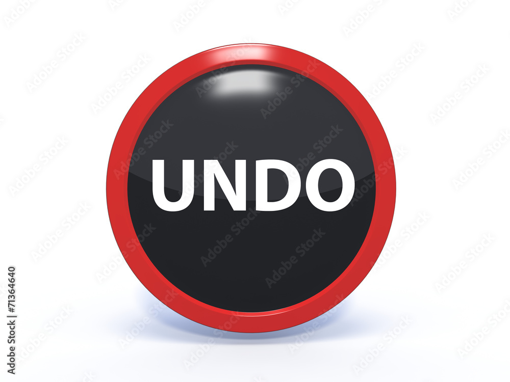 undo circular icon on white background undo circular icon on white background