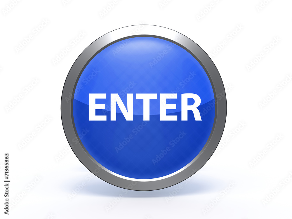 enter circular icon on white background enter circular icon on white background