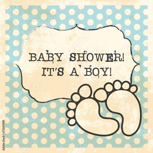 baby shower card