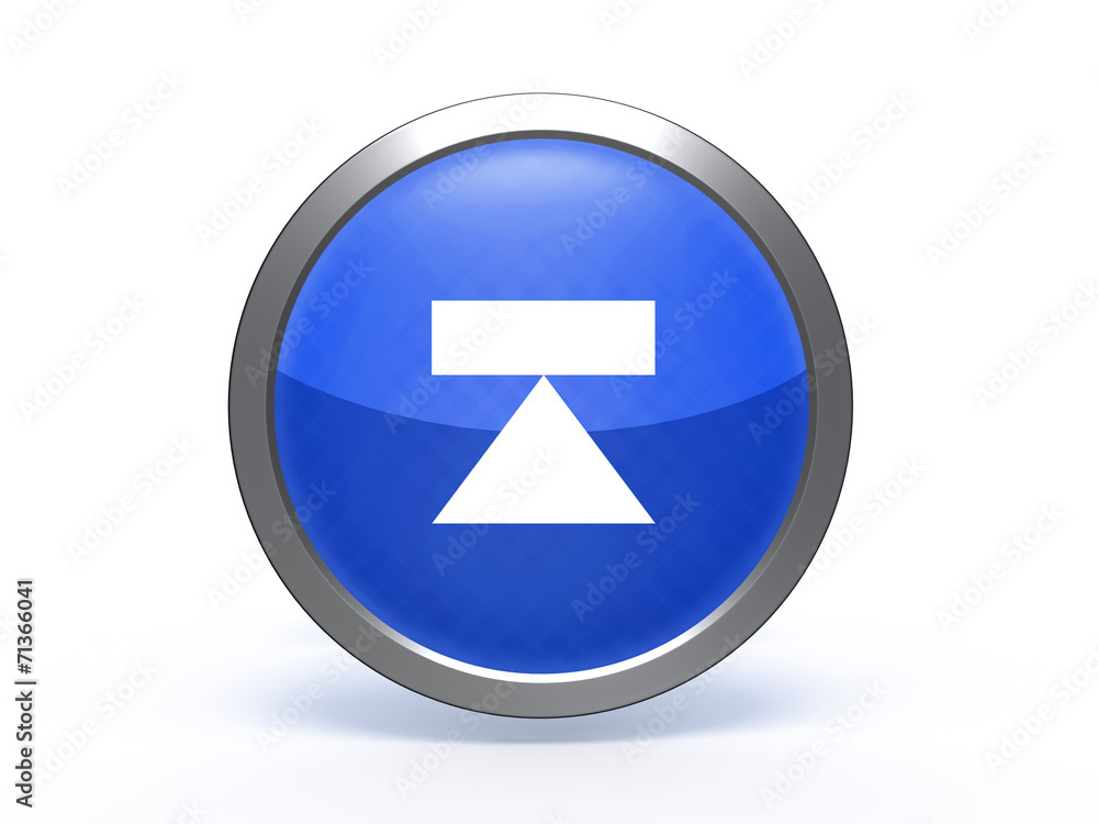 eject circular icon on white background eject circular icon on white background