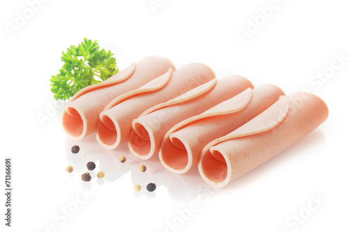 Fresh Rolled German Ham Sausage
