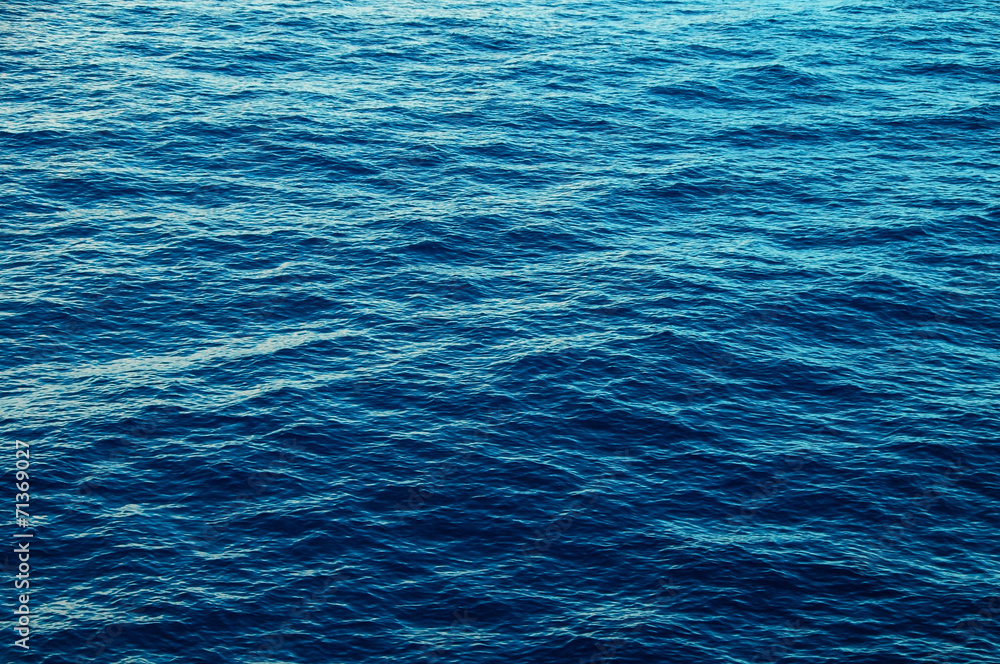 Obraz premium Niebieska Woda Tekstura