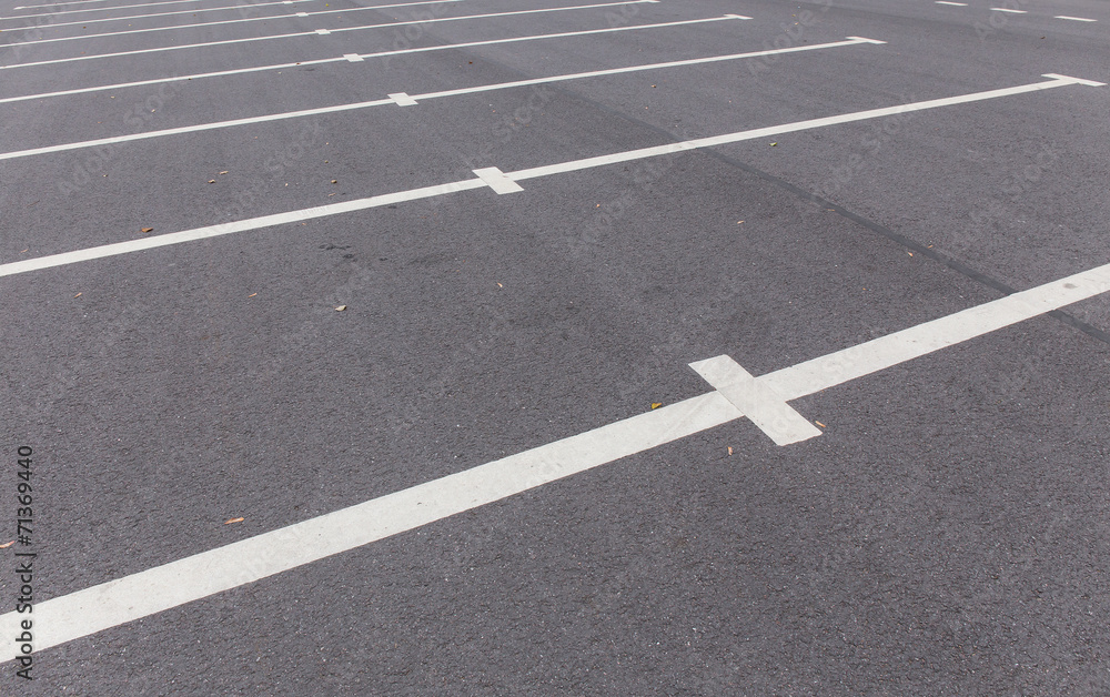 markings for parking