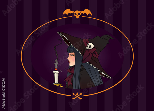 Halloween witch