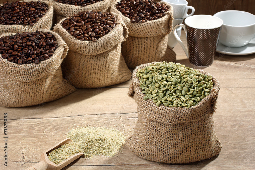 Obraz premium caffe verde