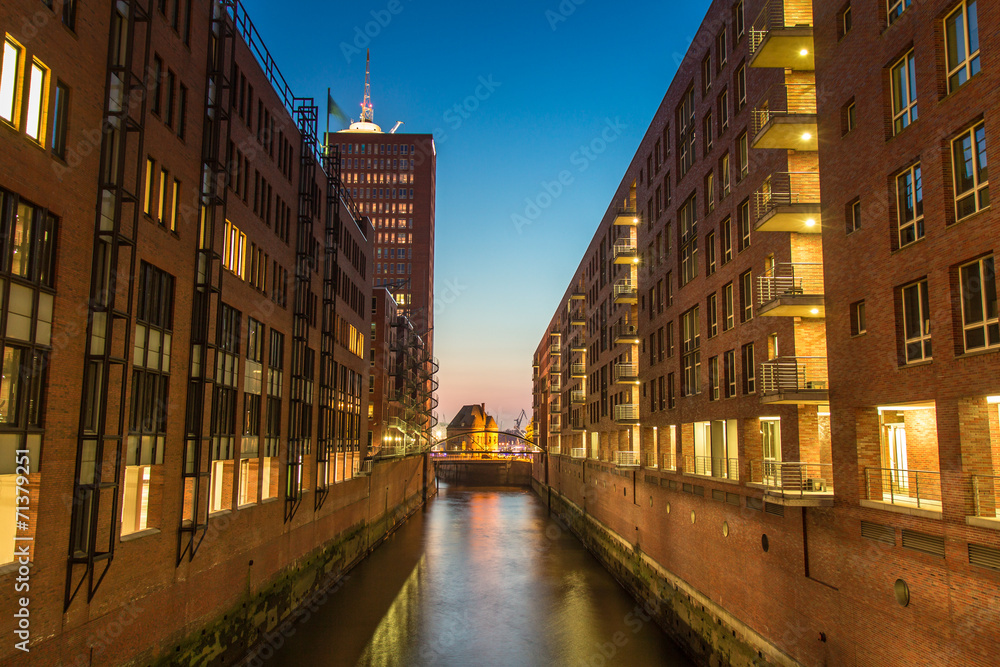Naklejka premium Hamburg, Germany