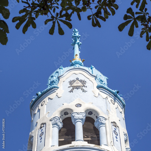 blue church in bratislava