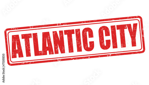 Atlantic City stamp