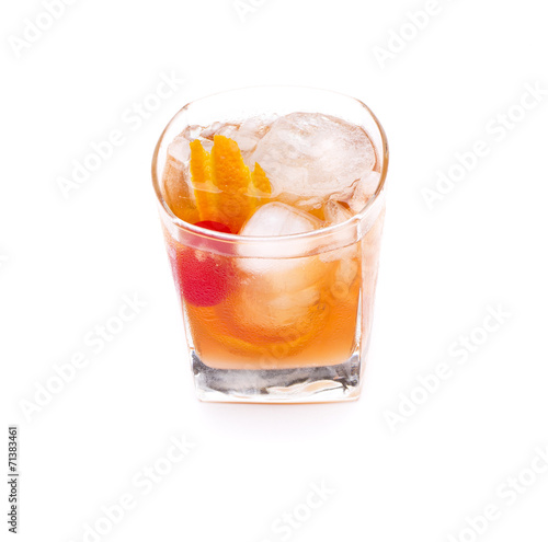 old fashion cocktail