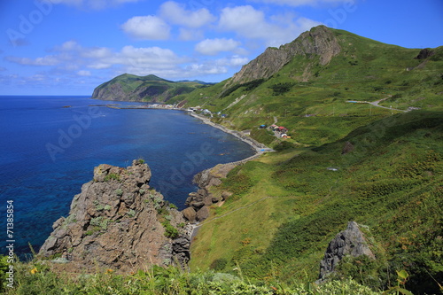 Beautiful scenery at Rebun island, Hokkaido, Japan