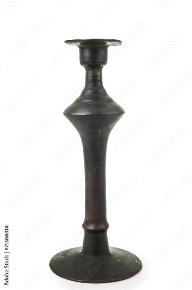 metallic old candlesticks metallic old candlesticks