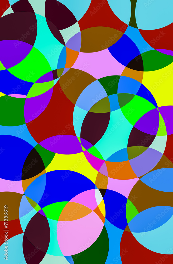 Fototapeta premium Colorful graphic