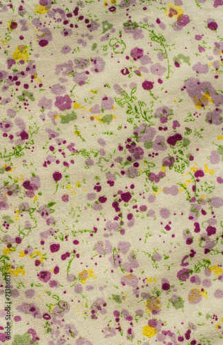 Flower fabric background