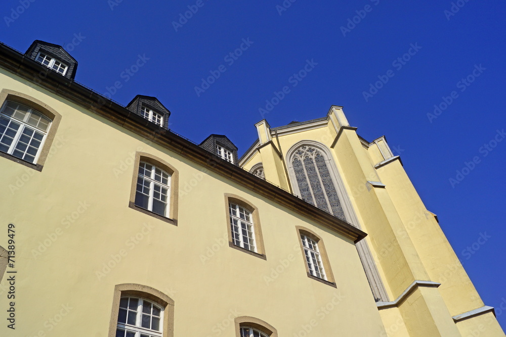 Obraz premium Benediktinerabtei in SIEGBURG