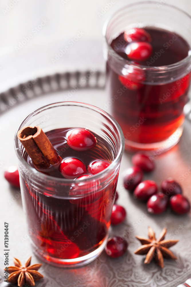 mulled wine with cranberry and spices mulled wine with cranberry and spices