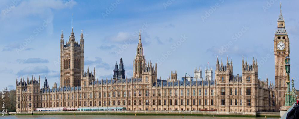 Panorama of Big Ben London