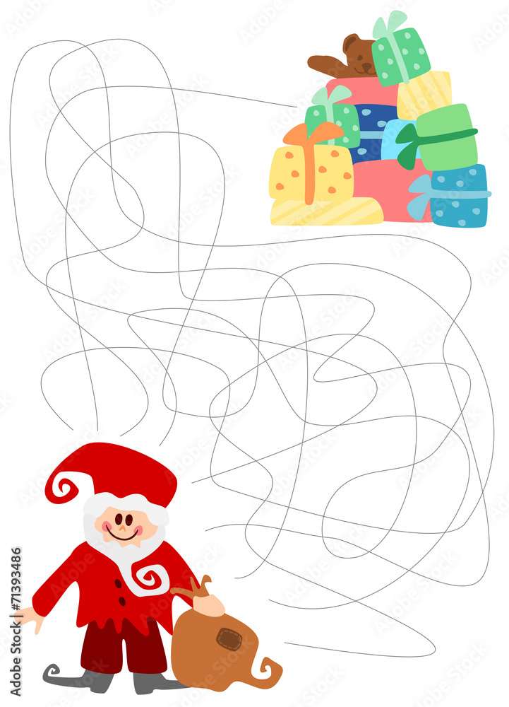  Weihnachtsrätsel Stock-Foto 