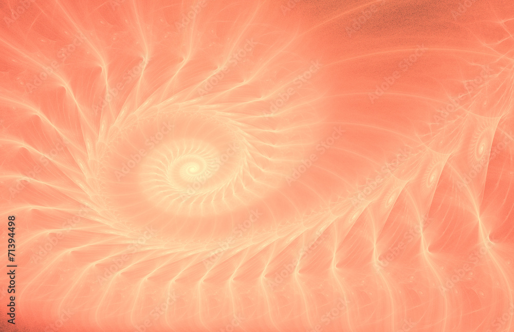 Naklejka premium spiral red