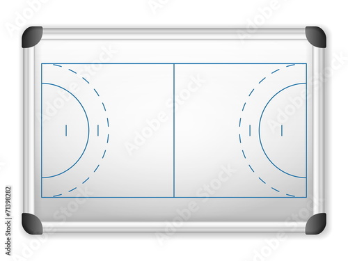 whiteboard handball