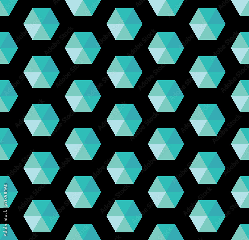 A seamless hexagonal pattern A seamless hexagonal pattern