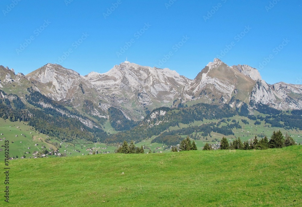 Blick auf den Alpstein