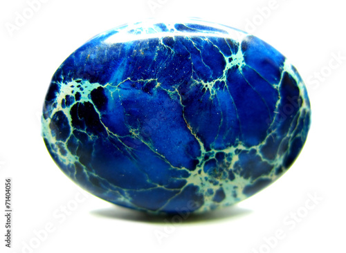 blue variscite geological crystal photo
