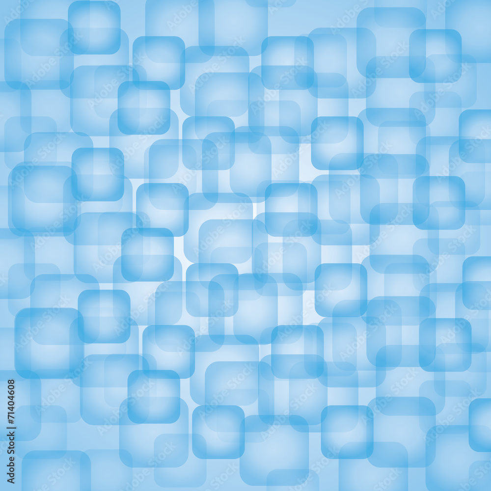 Blue Squares - Abstract Background Blue Squares - Abstract Background