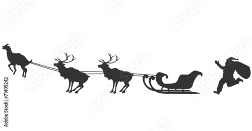 santa and goat