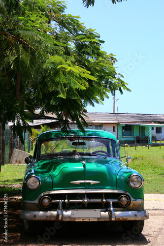 Photography verte cubaine