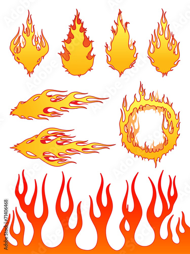 Set of Vector Fire Elements