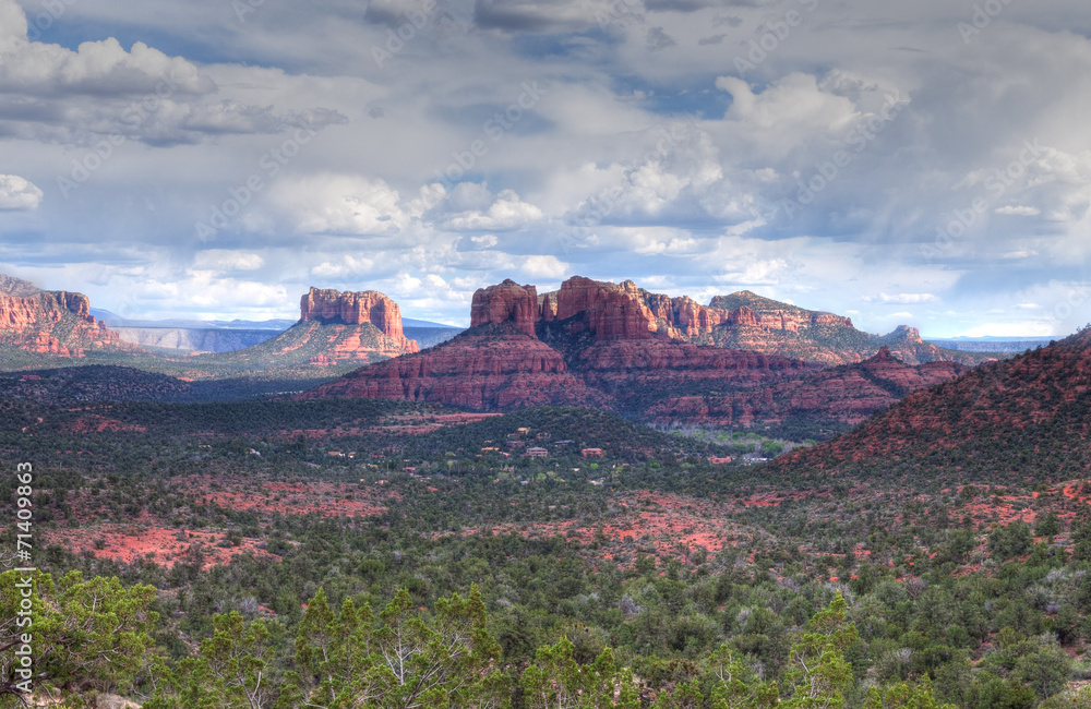 Fototapeta premium AZ-Sedona-Cathedral Rock
