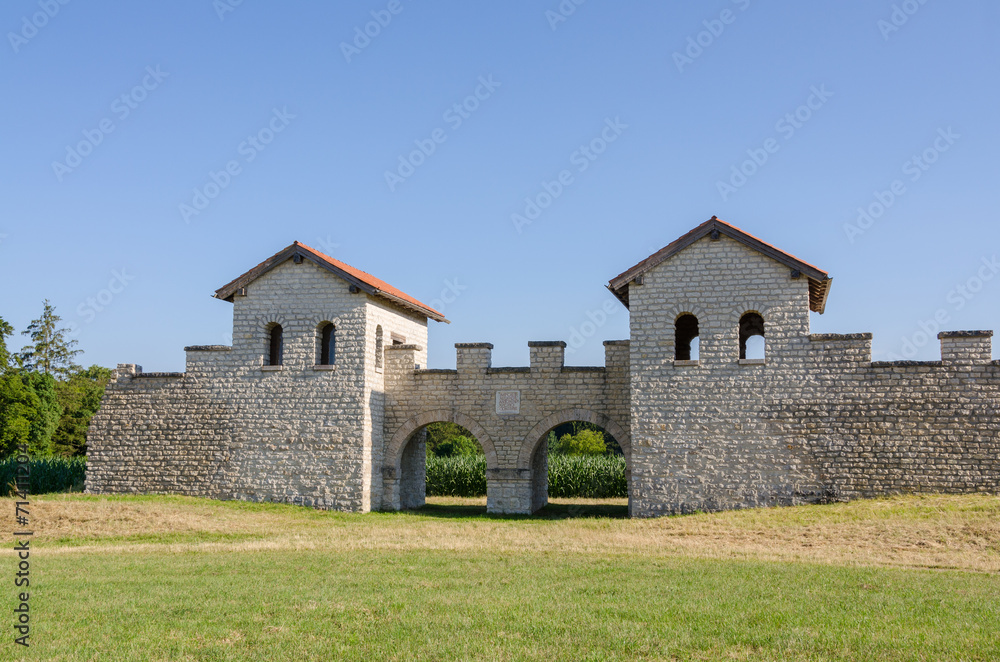 Römerkastell in Pfünz Römerkastell in Pfünz