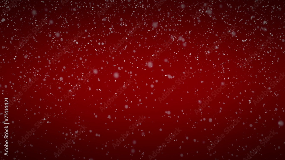 Snowflakes in Front of a Background with Vignette (loop) Snowflakes in Front of a Background with Vignette (loop)