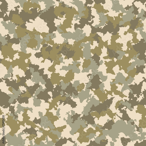 Seamless camouflage pattern