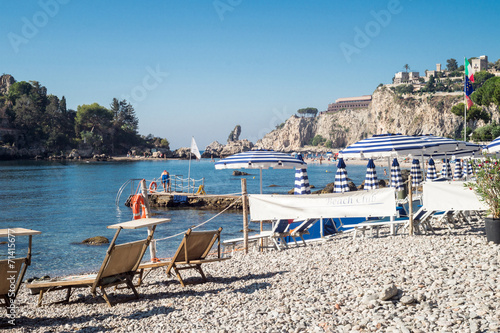 Isola Bella (Beautiful island) is a small island near Taormina © Gandolfo Cannatella