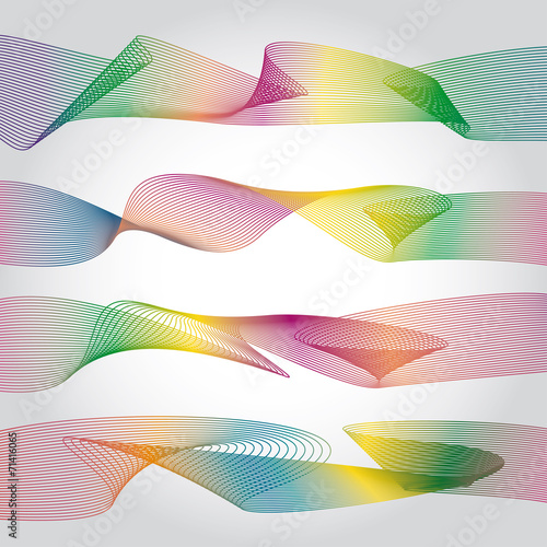 Abstract colorful vector background